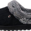 Skechers BOBS Women's Keepsakes - Ice Angel Slipper, Black, 9 M US
