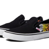 Vans Boy's Classic Slip-On (Little Kid) Ferocious Flame Racing Red/Black 11.5 Little Kid M
