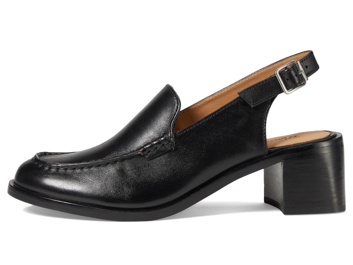 Madewell The Mervin Slingback Loafer True Black 8 M
