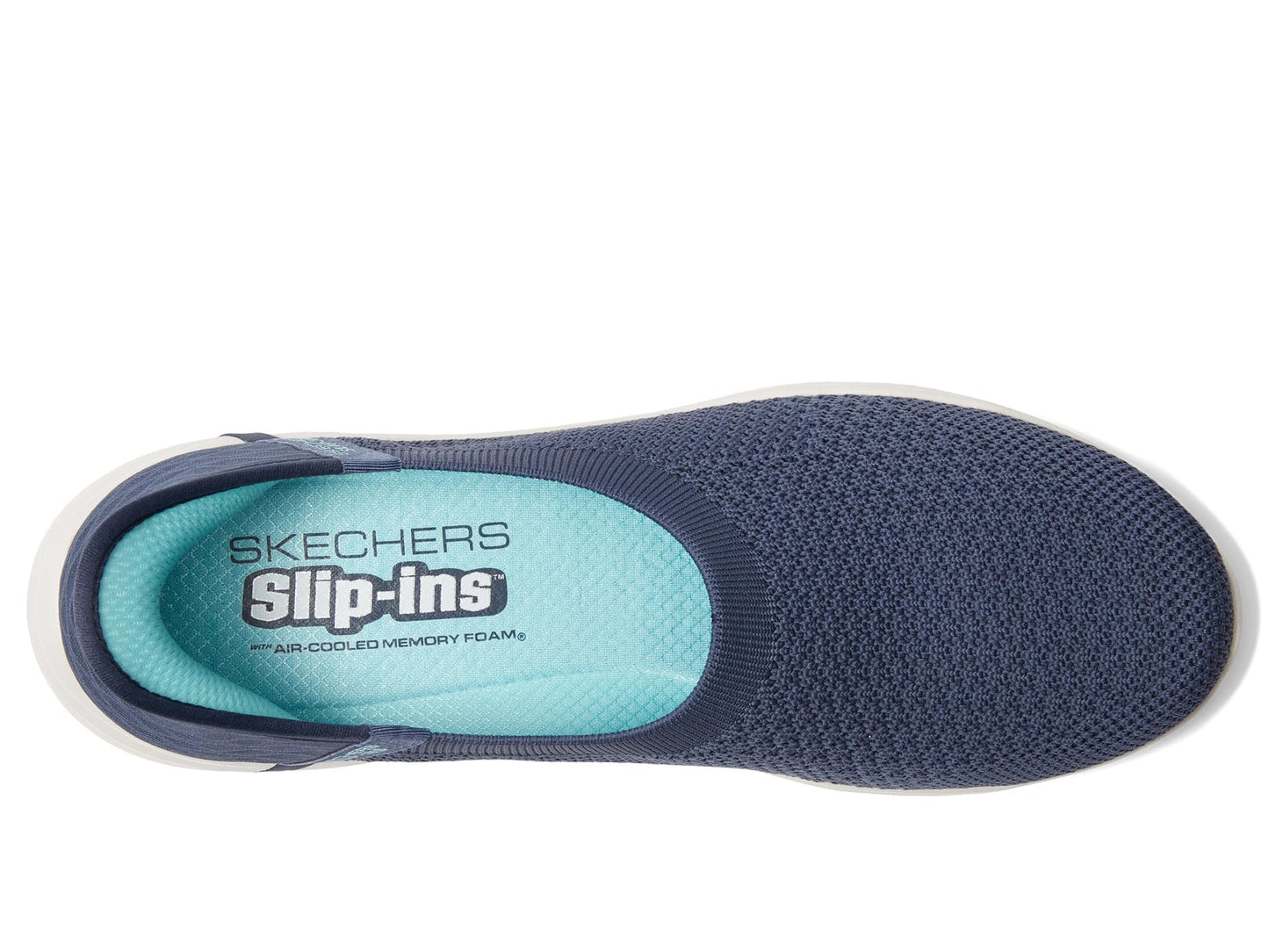 Skechers® Performance On-The-Go Swift-Advanced Hands Free Slip-Ins Sneakers for Women – Round Toe Silhouette Navy 7.5 B - Medium