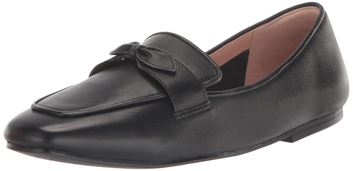 Cole Haan Women's York Bow Loafer Black Leather 11 Medium