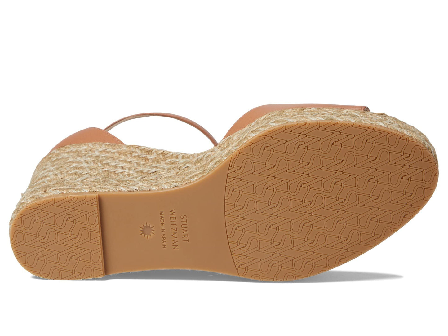 Stuart Weitzman Nudistcurve Espadrille Wedge Tan 1 5 B