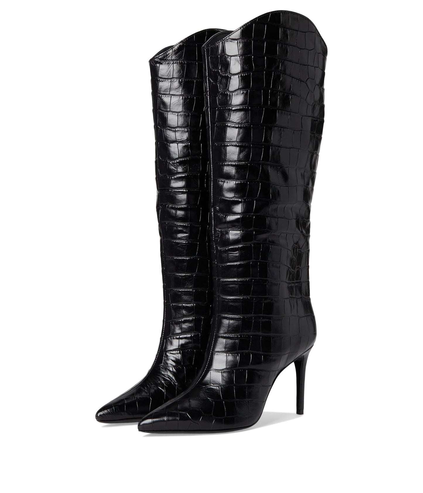Schutz Womens Maryana Wide, Black, 5.5 Medium