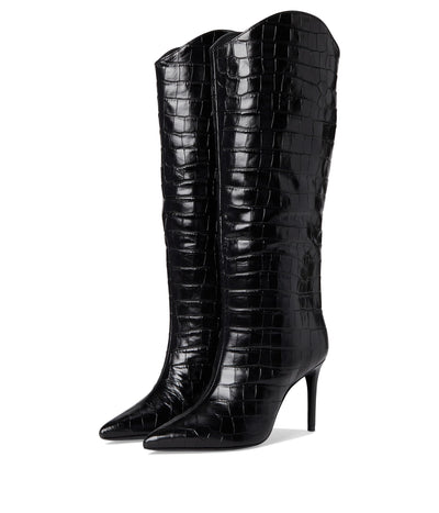 Schutz Womens Maryana Wide, Black, 5.5 Medium