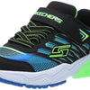 Skechers Unisex-Child Thermoflux 2.0 - Brodox Sneaker, Black/Blue/Lime, 13 Little Kid