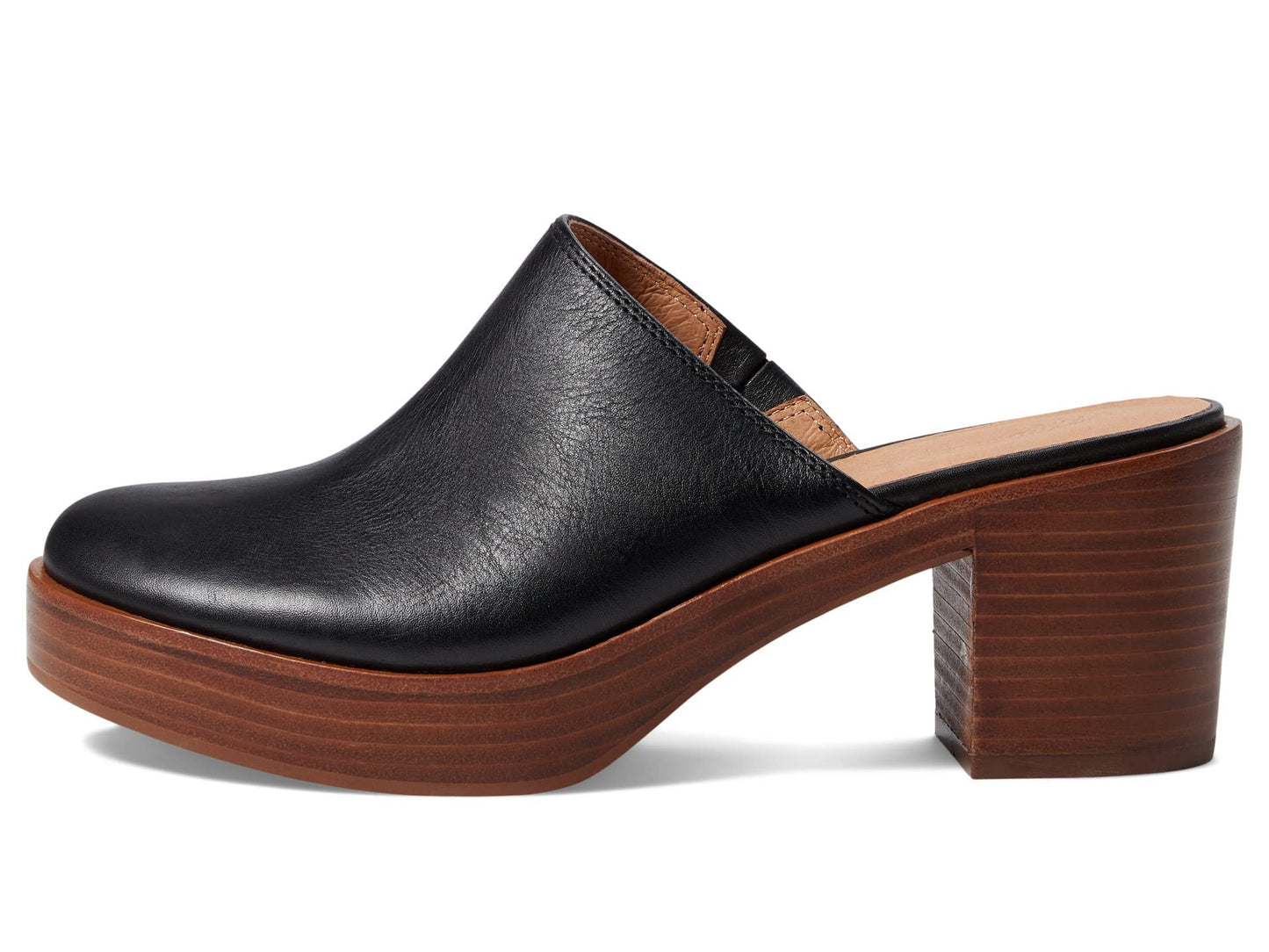 Madewell Arden Platform Mule True Black 8.5 M