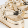 Tory Burch Women's Kira Sport Sandals, Spark Gold, 9.5 Medium US