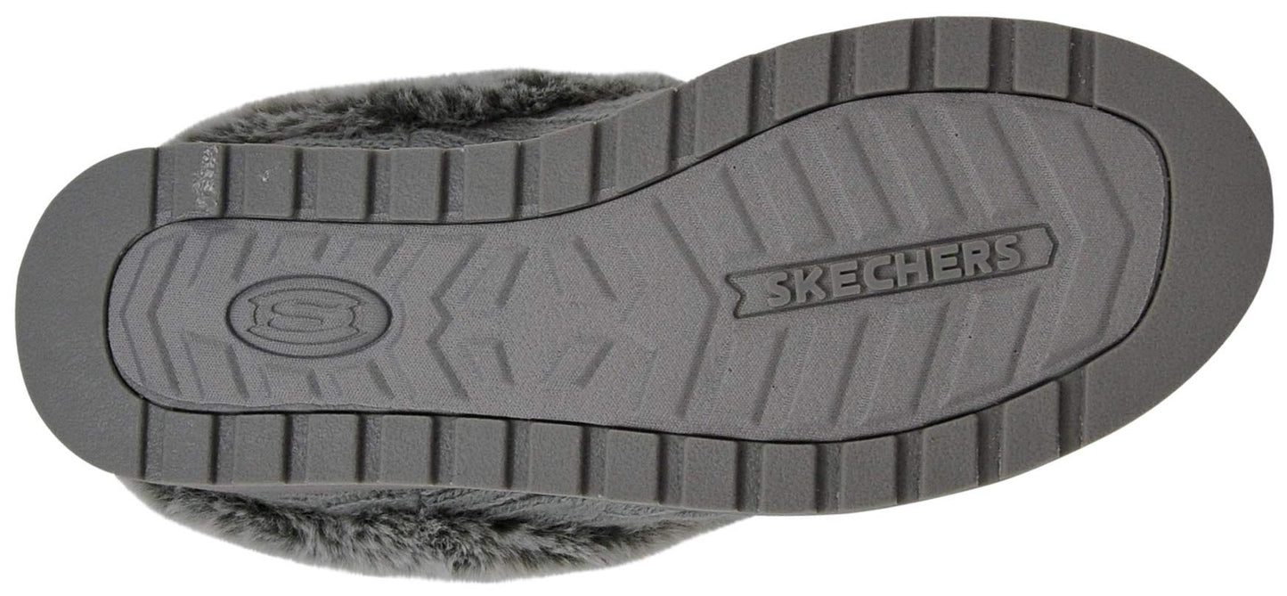 Skechers womens Keepsakes - Ice Angel Slipper, Grey, 8 Wide US