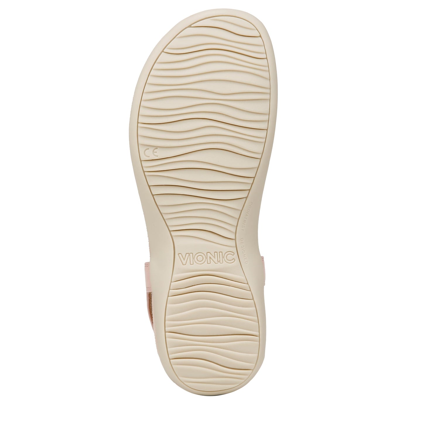 VIONIC Women's Sandal Brea Ankle Straps Light Pink Nbck Leather 13 Medium