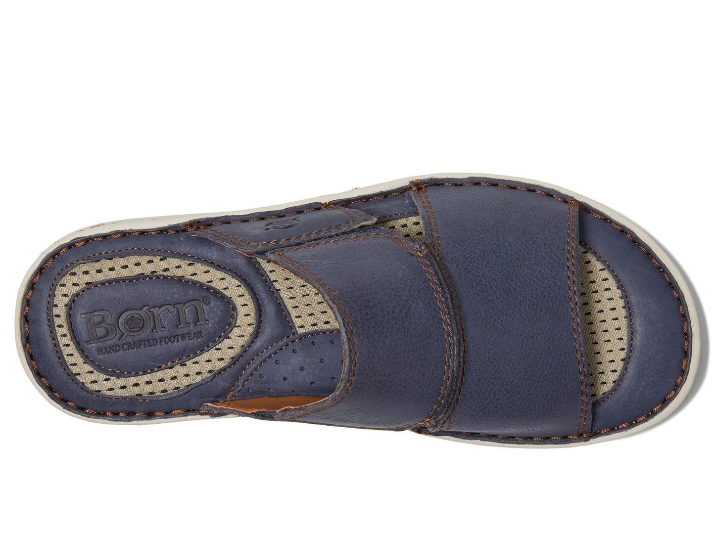 BORN Flores Navy Full Grain Leather 14 M (D)