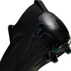 Nike Jr. Mercurial Superfly 10 Academy Little/Big Kids' MG High-Top Soccer Cleats (FQ8304-002, Black/Deep Jungle/Black) Size 3.5