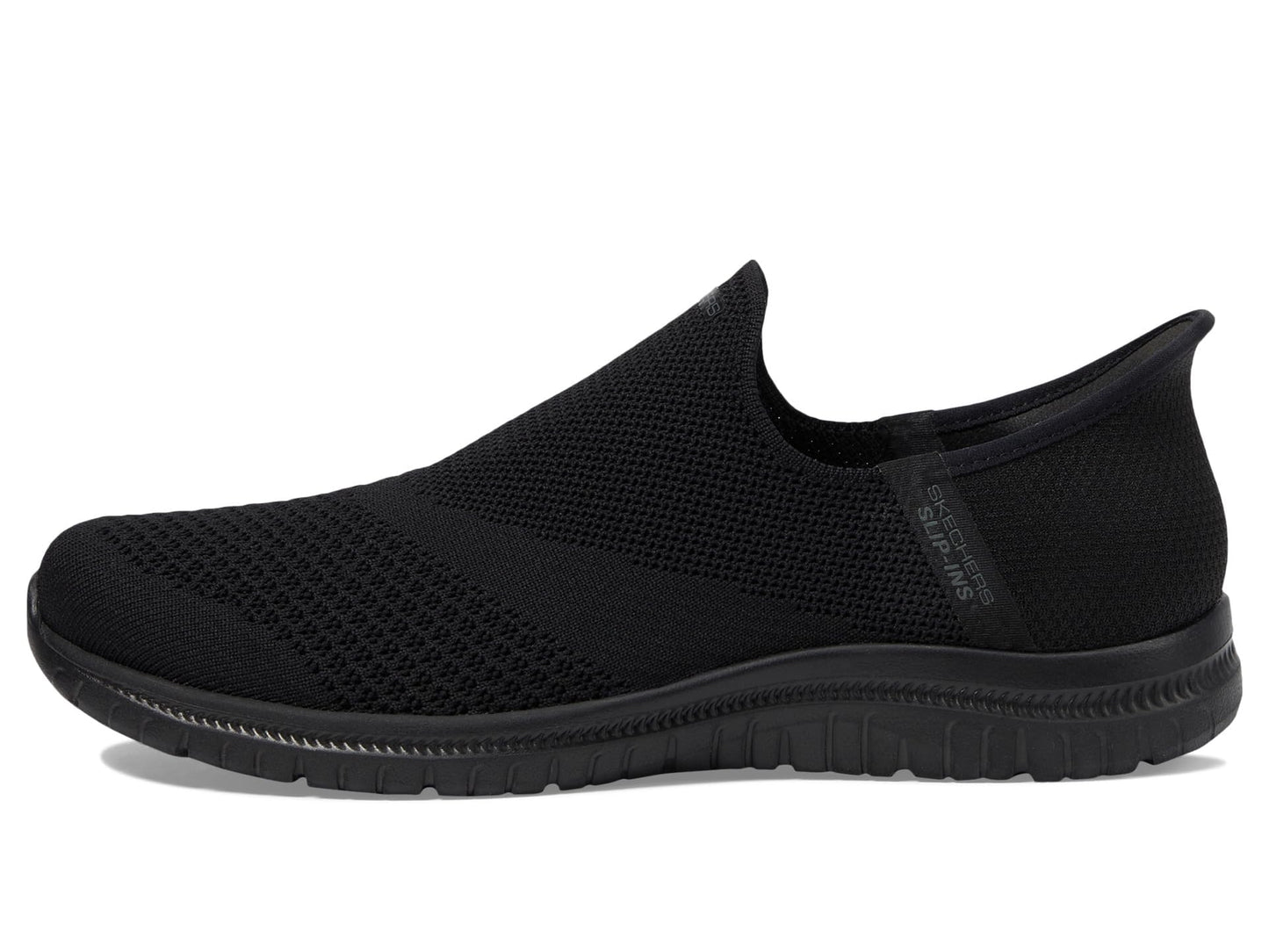 Skechers, Womens, Virtue Sleek Hands Free Slip-INS, Black, 5, B - Medium