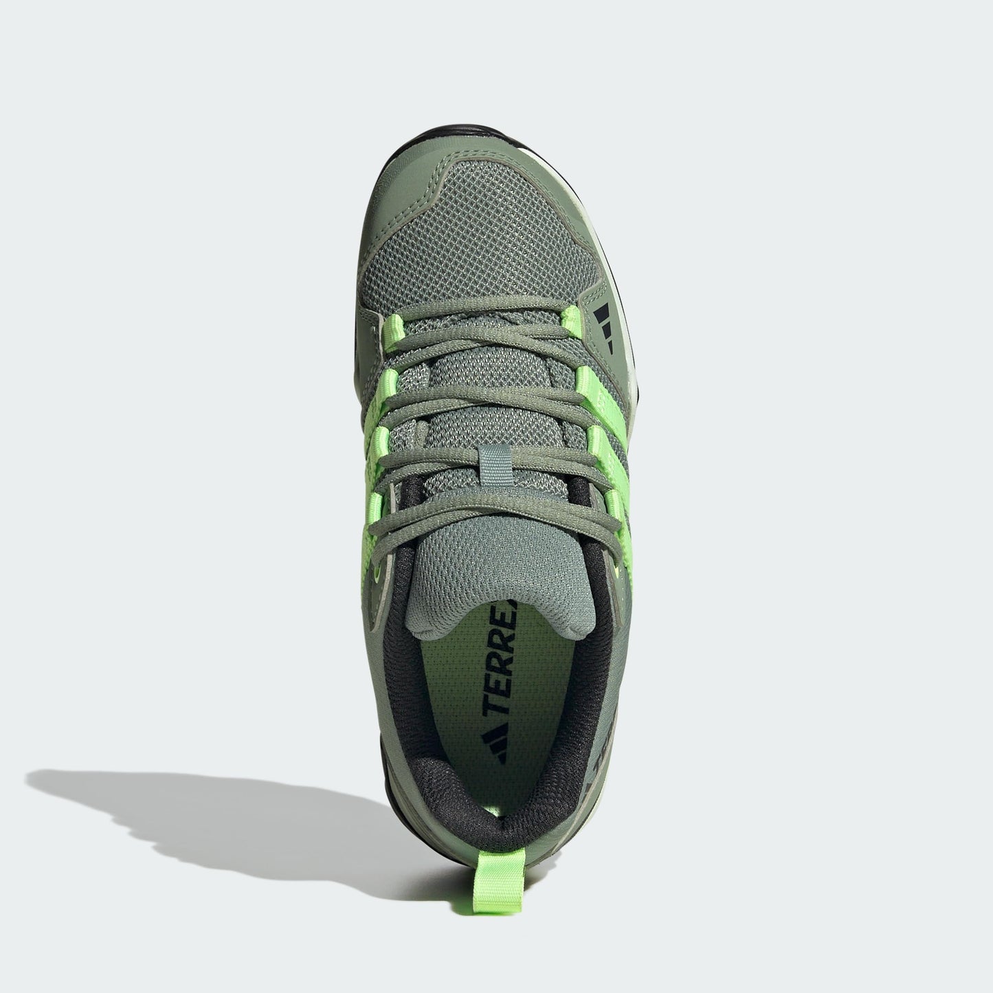 adidas Terrex AX2R (Little Kid/Big Kid) Silver Green/Green Spark/Crystal Jade 4 Big Kid M
