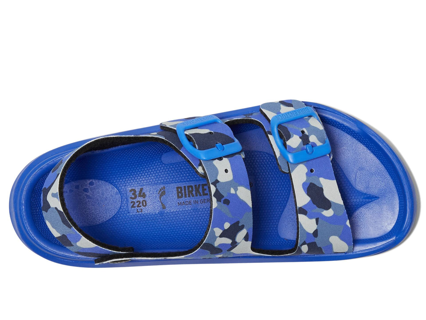 Birkenstock 1023616327 Mogami Kid CMO Blue Bf N 27