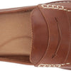 Sperry Womens Seaport Penny Loafer, Tan, 8