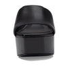 Stuart Weitzman Squarehigh Platform 95 Slide Black 9 B