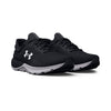 Under Armour Women's Charged Escape 4 Running Shoe, (002) Black/Black/White, 9