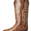 ARIAT Women's Heritage Elastic Calf Western Boot Round Toe Black 6 M US