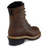 Irish Setter, Mesabi, Men’s, 8", Waterproof, Insulated 600g, Steel Safety Toe, Logger Boot, Brown, 11 D (Medium)