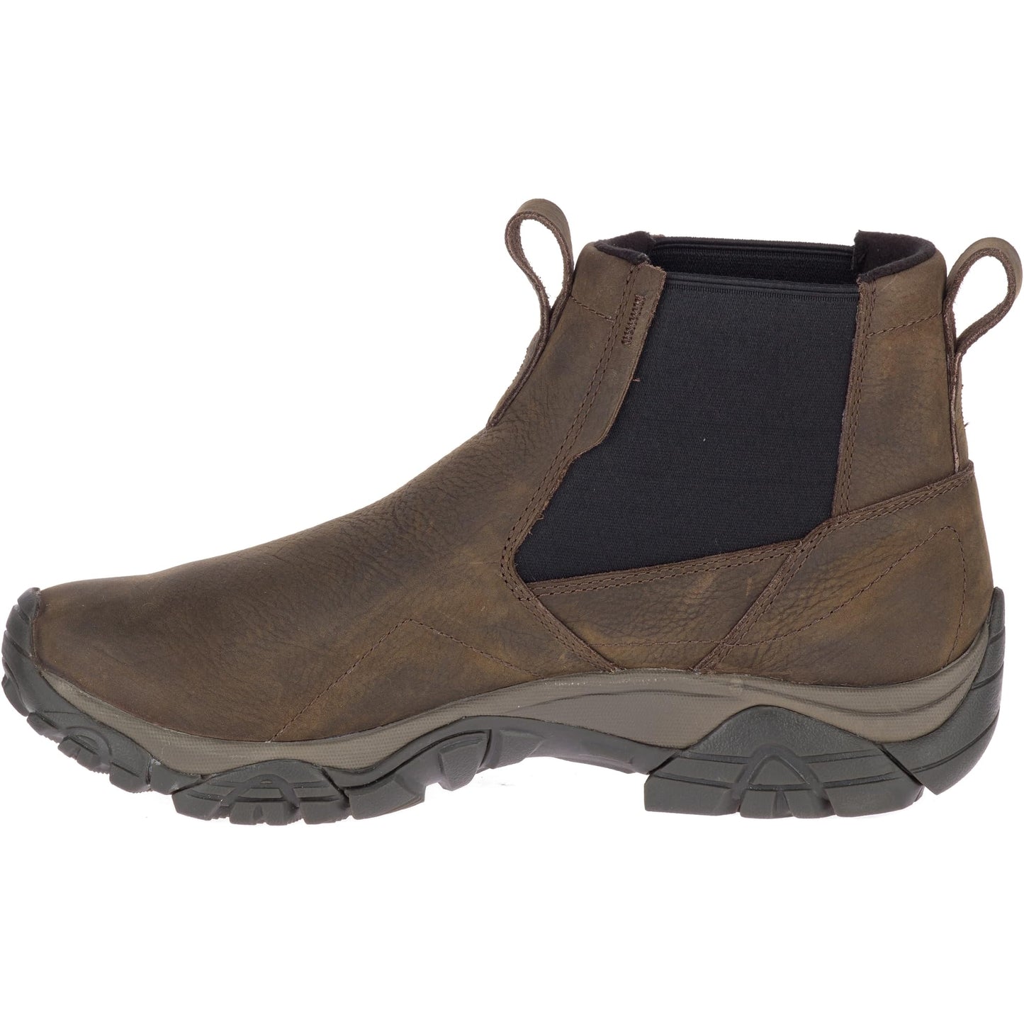 Merrell mens Moab Adventure Plr Wp Chelsea Boot, Brown, 8.5 Wide US