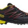 ASOLO Softrock Hiking Shoes - Men's Black/Black/Yellow 11