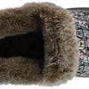 Skechers Women's Bobs Too Cozy- Snuggle Rovers Slipper Taupe/Multi 11
