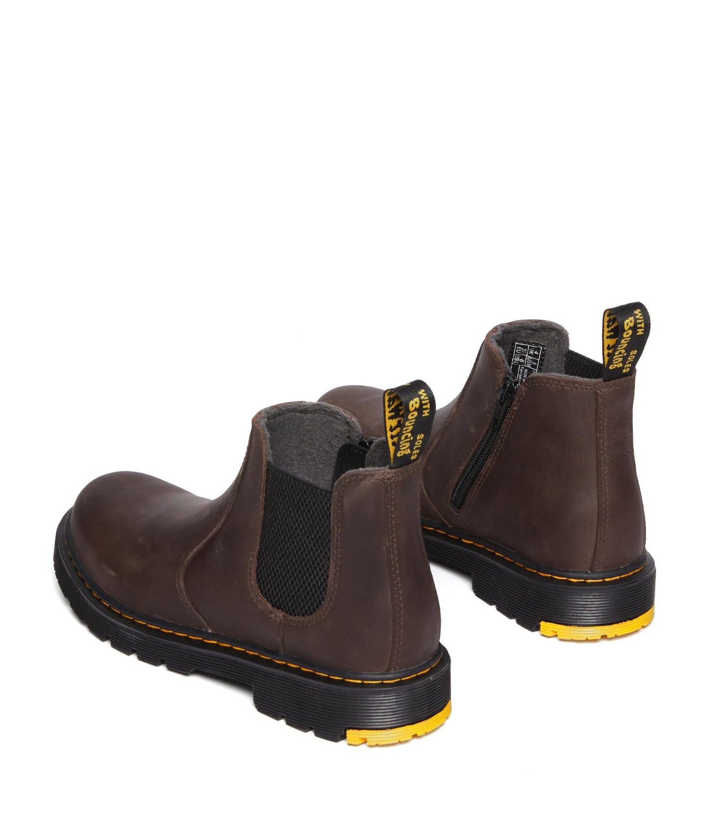 Dr. Martens Boy's 2976 (Big Kid) Dark Brown 4 UK (US 5 Big Kid) M