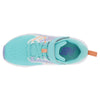 New Balance Kid's Rave Run V2 Hook and Loop Running Shoe, Surf/Peach Glaze/Magic Hour, 8 Toddler
