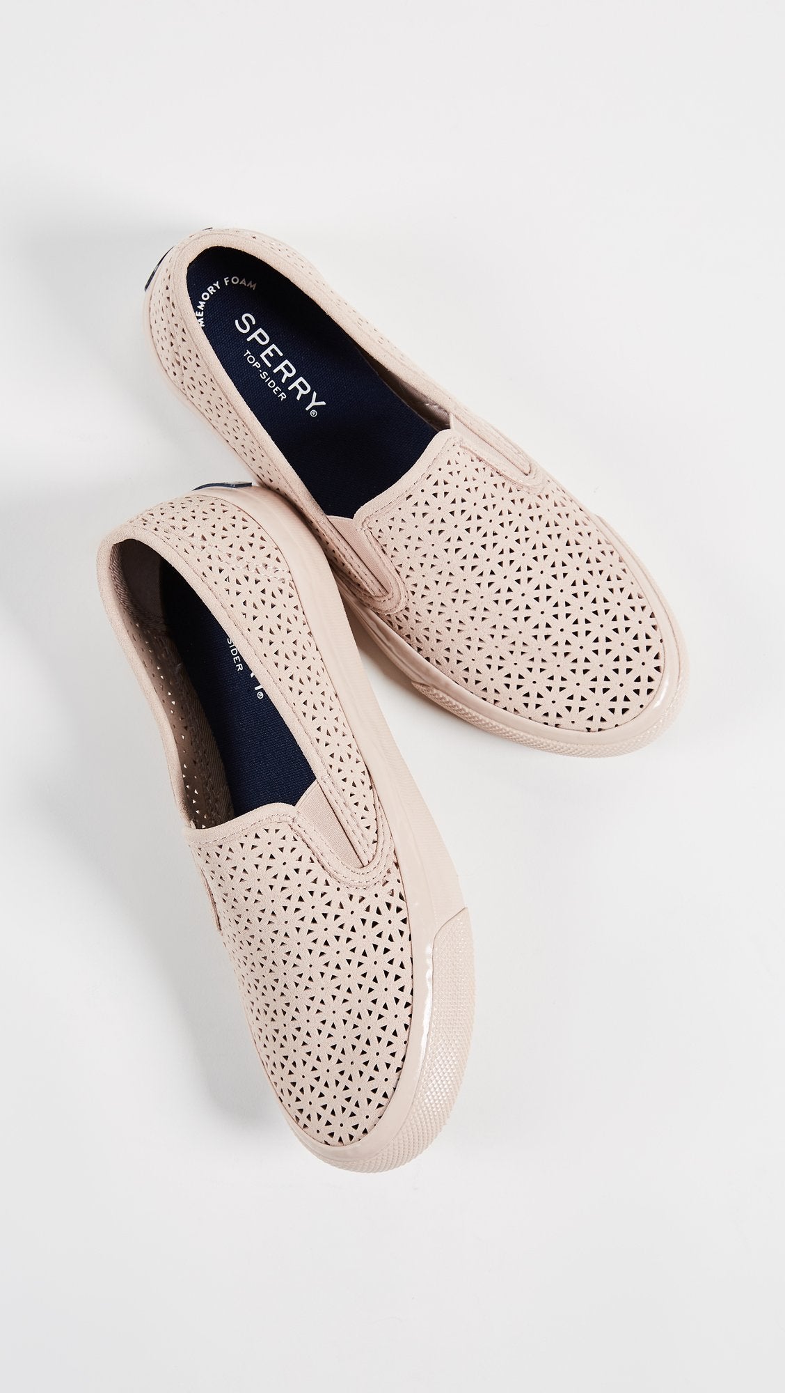 Sperry Top-Sider Women's Seaside Nautical Perf Shoe, Rose, 9 Medium US