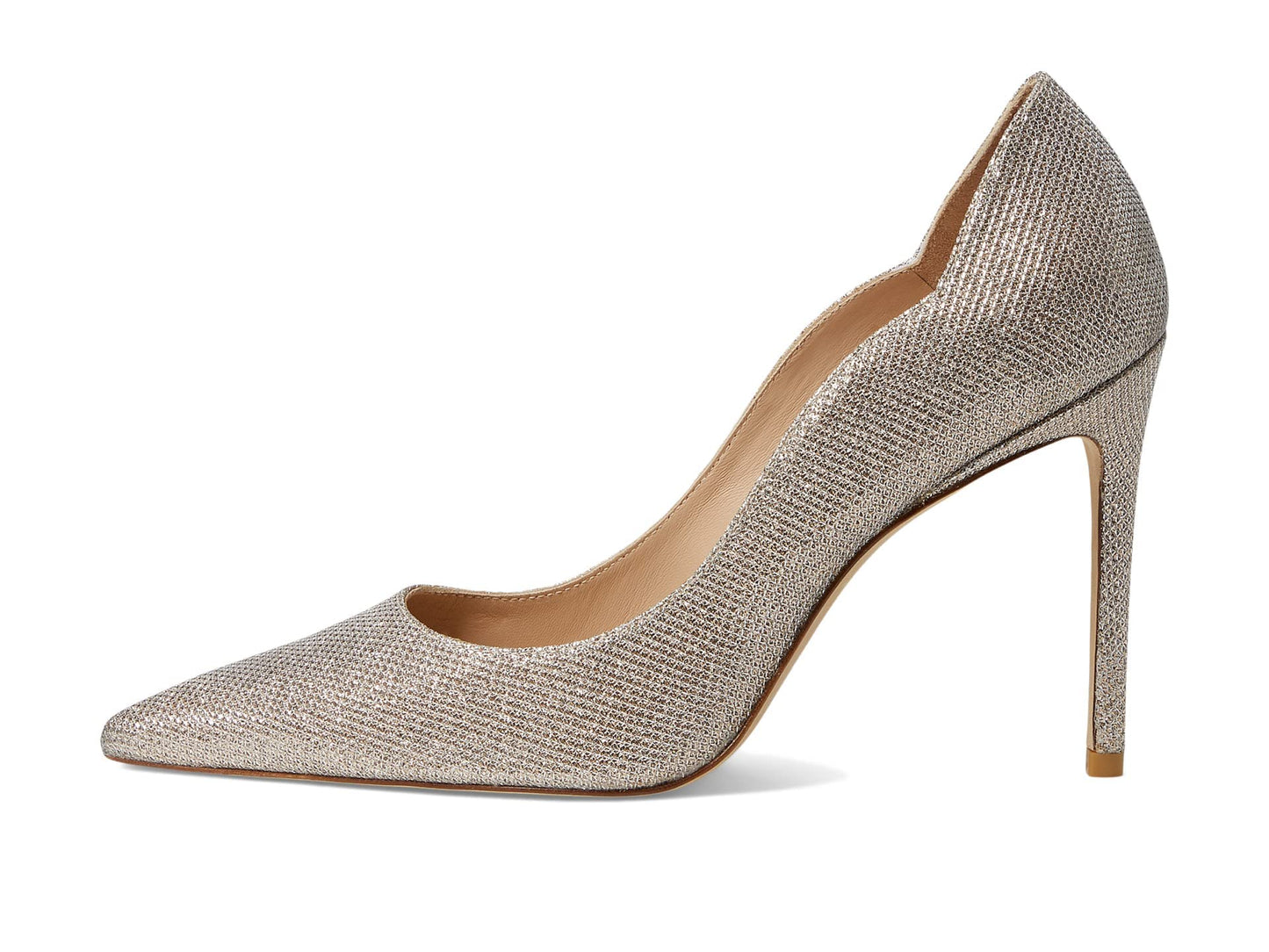 Stuart Weitzman Stuart 100 Scallop Pump Poudre 11 B