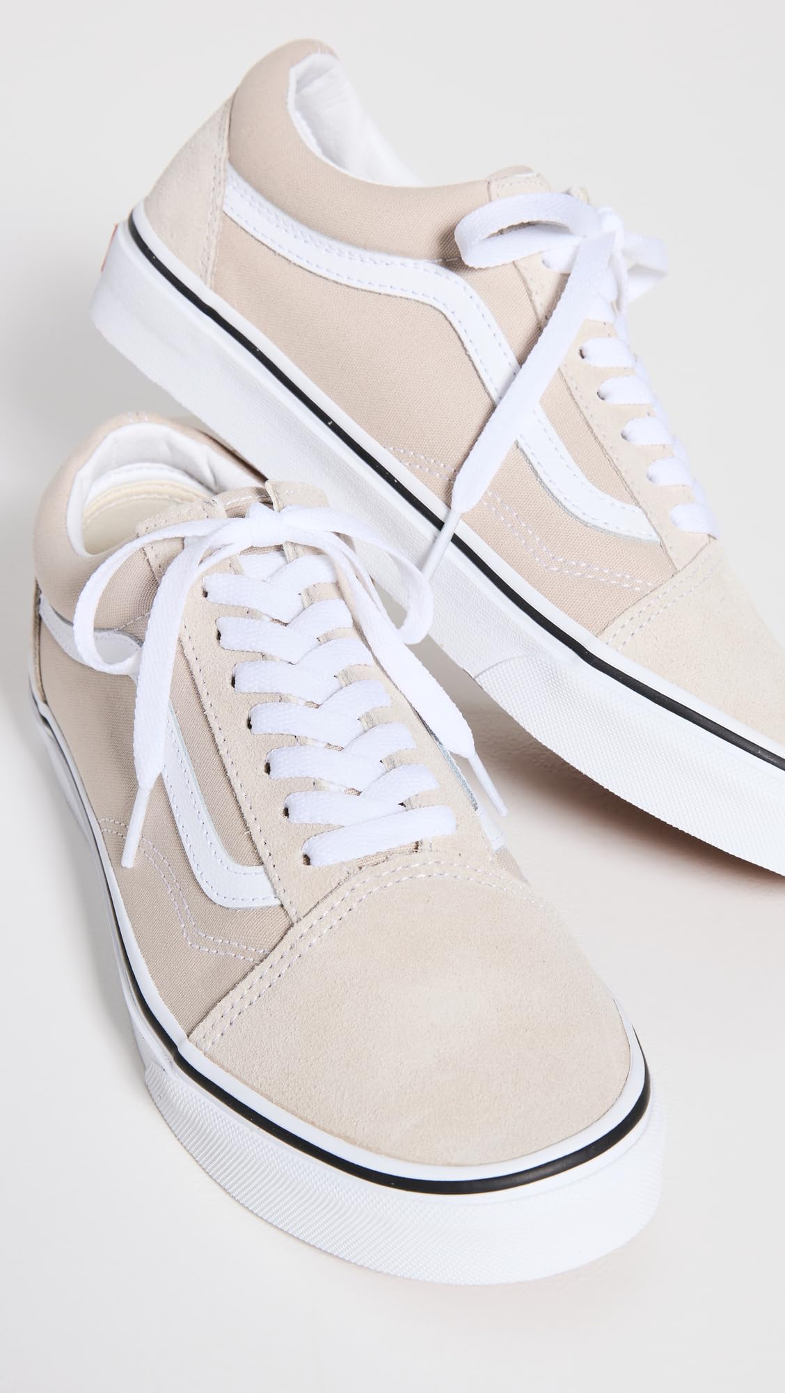 Vans Women's Old Skool Sneakers, Color Theory French Oak, Tan, 7 Medium US
