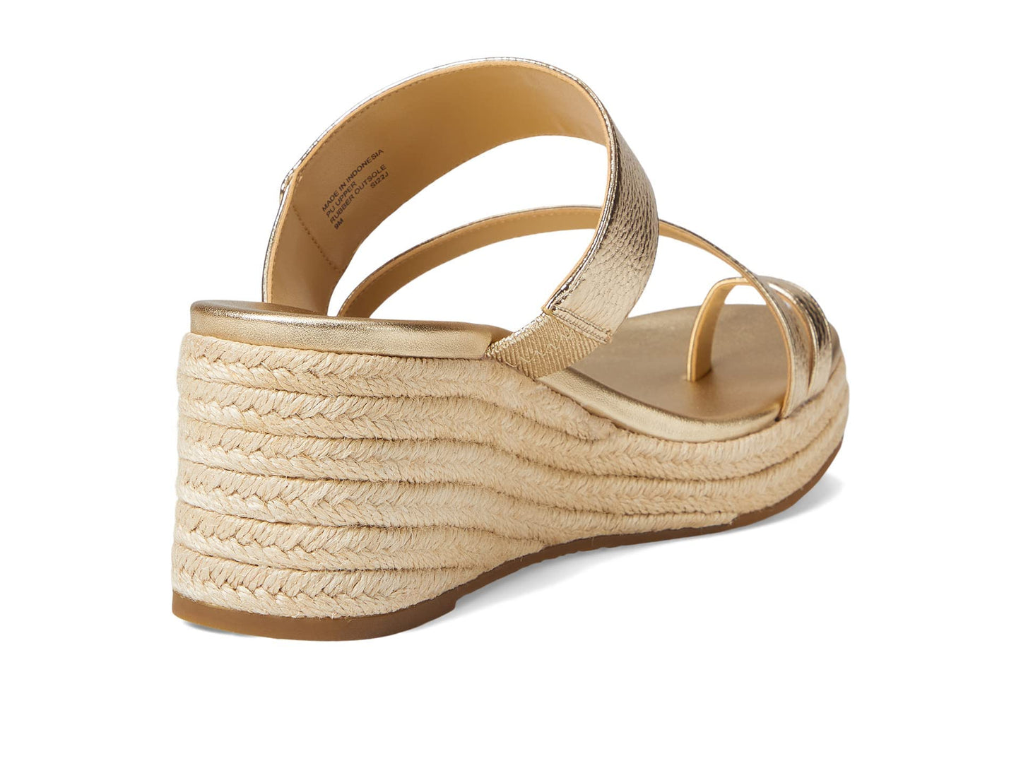 Michael Kors Jilly Mid Wedge Pale Gold 8.5 M