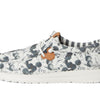 HEYDUDE Kids Men's Wally Mickey Mouse Print (Little Kid/Big Kid) Grey Multi 13 Little Kid Medium