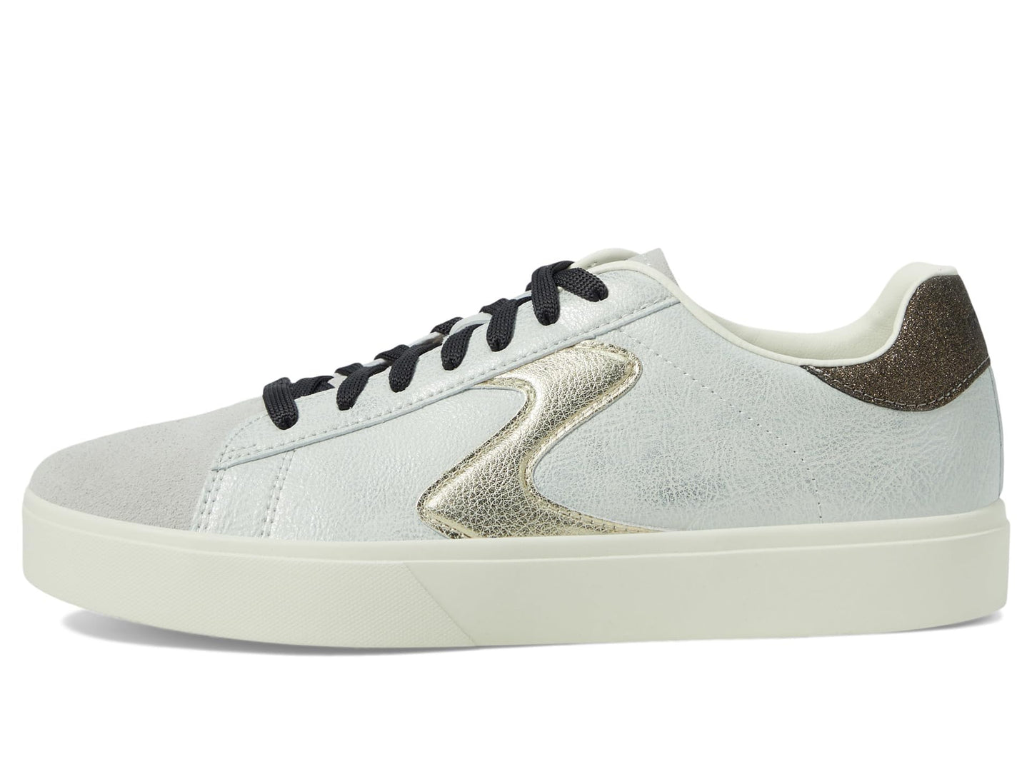 Skechers Court Classics Eden LX Distressed Light Grey/Black 9 B (M)