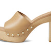 Stuart Weitzman Pearl Clog 85 Sandal Adobe 9.5 B