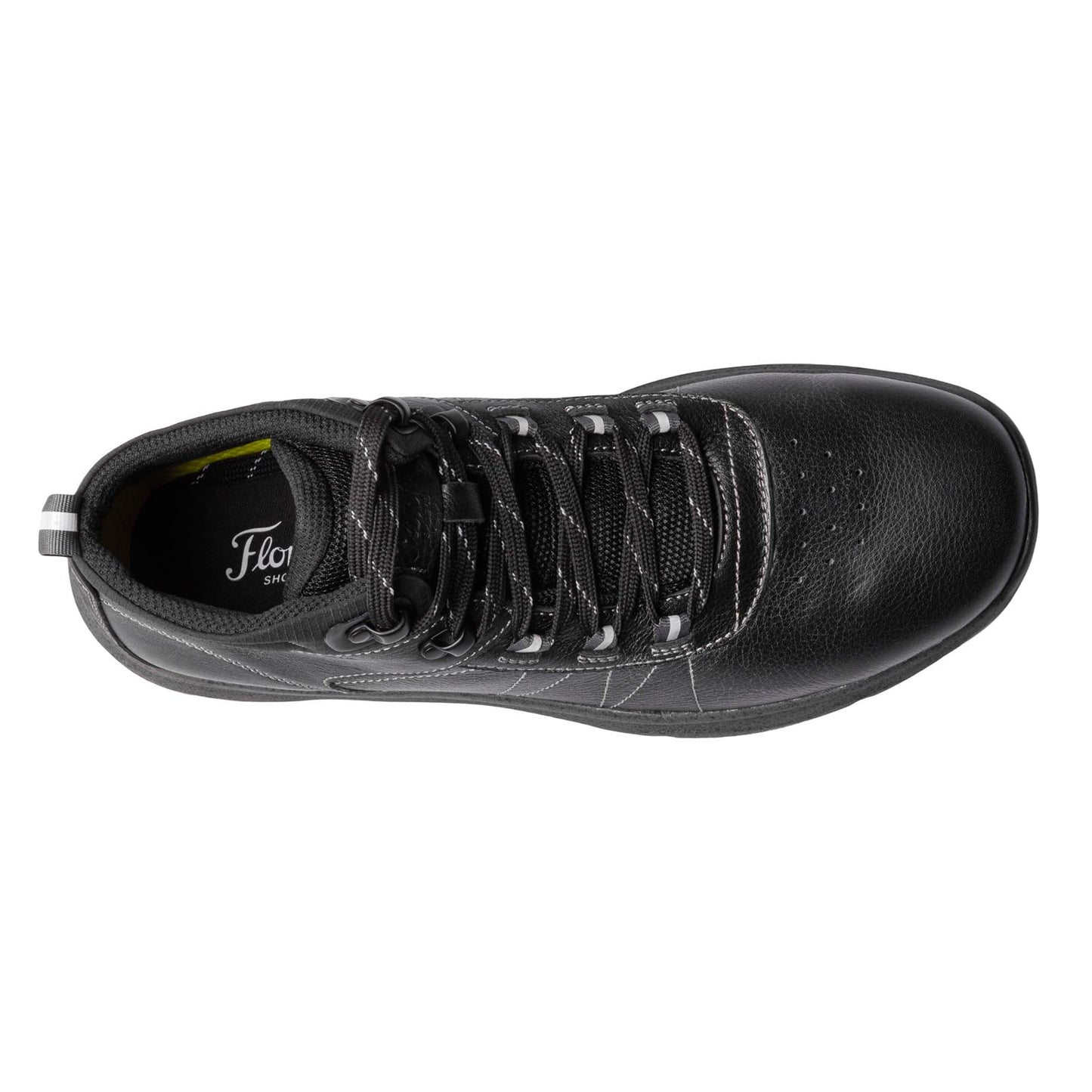 Florsheim Tread Lite Plain Toe Hiker Boot Black Milled/Mesh 9.5 W (3E)