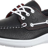SAS Catalina Lace Up Boat Shoe Navy 6 W - Wide (C)