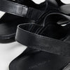 Free People Women's Blossom Buckle Sandals, Black, 9.5 Medium US