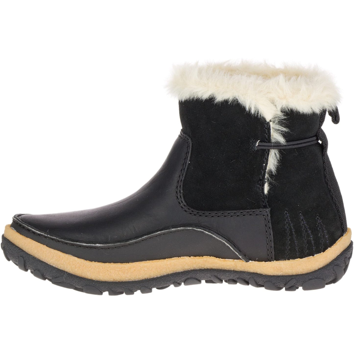Merrell Women's Tremblant Pull on Polar Waterproof Snow Boot, Black, 8.5 M US