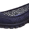 Skechers Sport Women's EZ Flex 2 Flighty Flat, Navy Blue, 7.5 M US