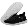 HEYDUDE Women's Wendy Halo Black Size 5 | Women's Shoes | Women's Slip On Shoes | Comfortable & Light-Weight