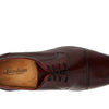 Florsheim Jackson Cap Toe Oxford Formal Shoe for Men - Leather Upper with Man-Made Lining, Snipped Toe, and Blind Eyelets Burgundy 9.5 M (D)