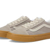 Vans Kids Old Skool (Big Kid) Sneaker, Neutral Block Gray/Gum, 4 US Unisex