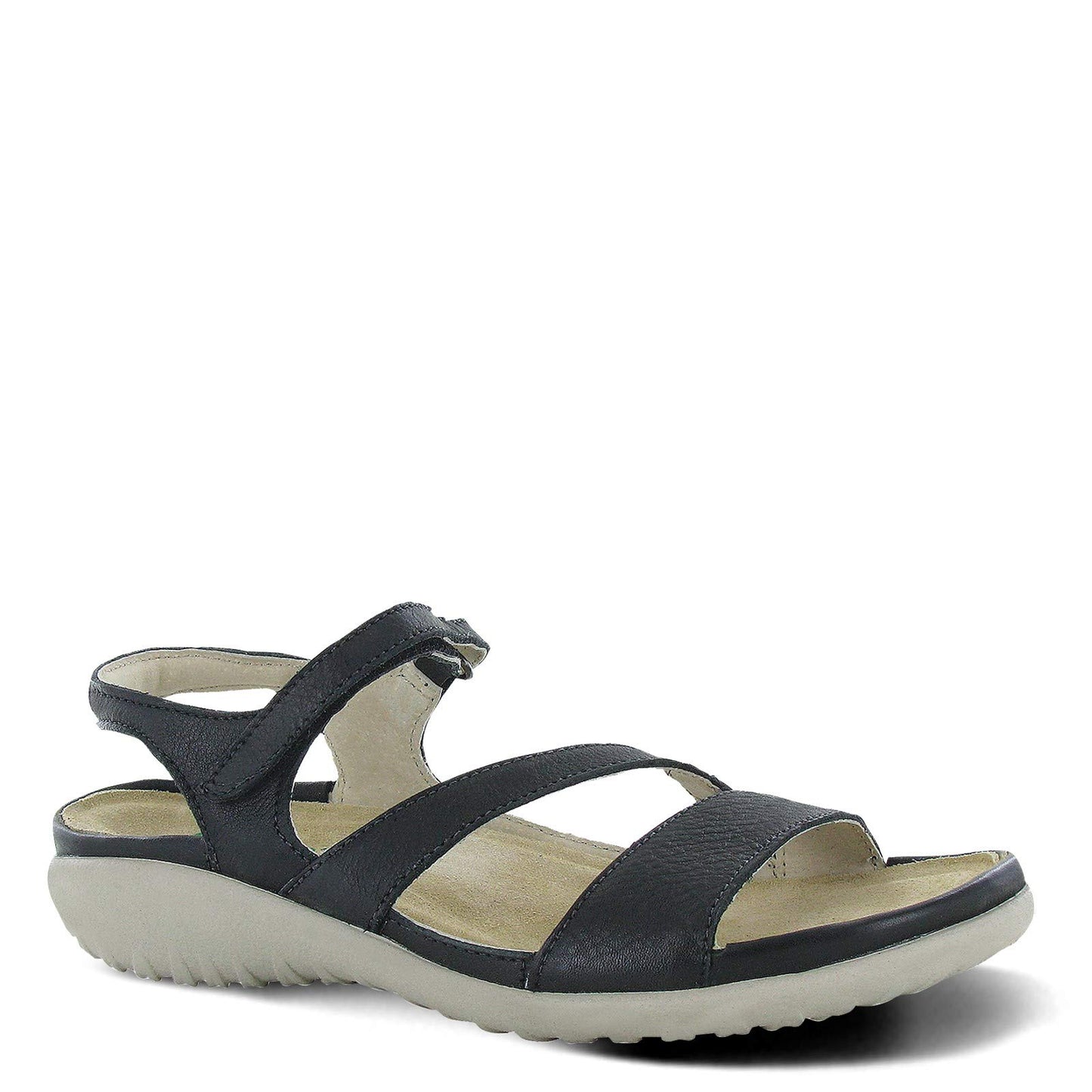 NAOT Footwear Women's Etera Sandal Soft Black Lthr 9-9.5 M US
