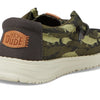 HEYDUDE Wally Toddler Fish Camo - Olive