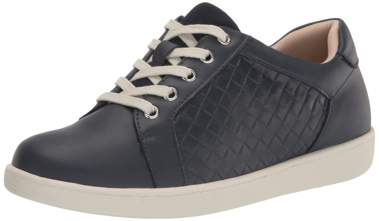 Trotters Women's Adore Sneaker, Navy Quilted, 11 Narrow