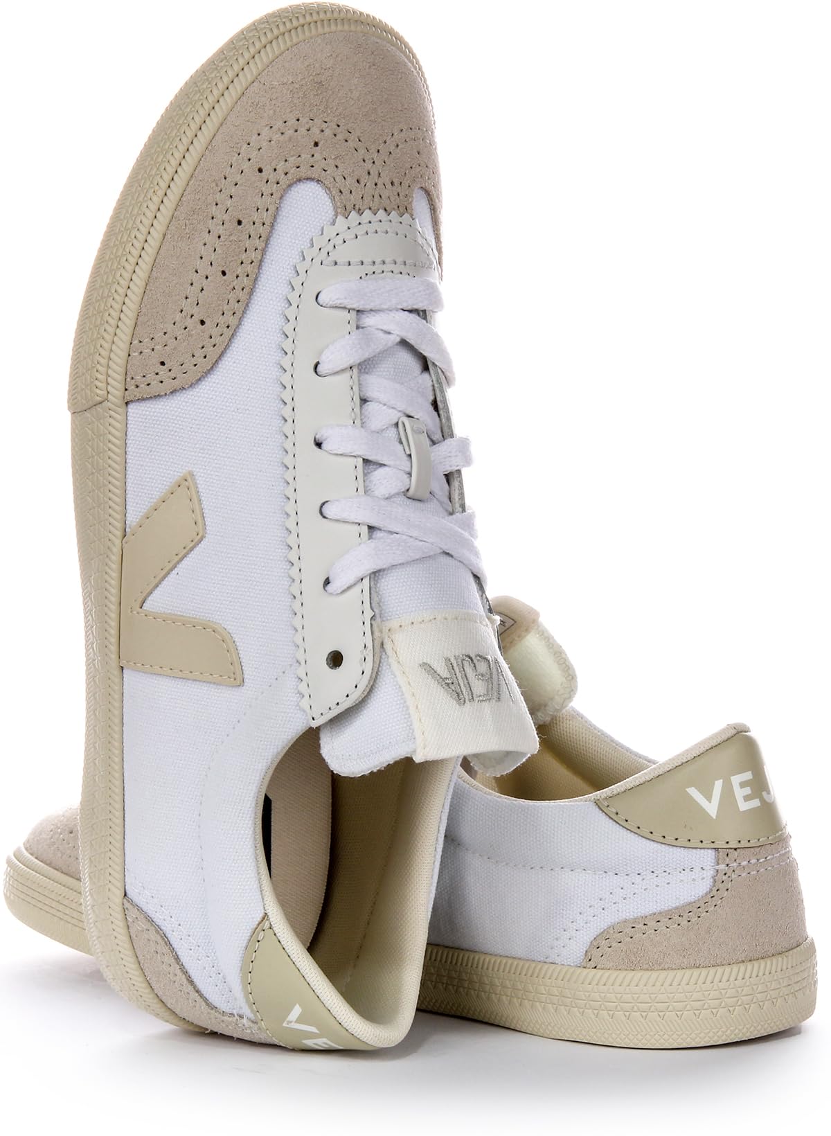 VEJA Men Volley White/Pierre EU 45 (US Men's 11.5) Medium