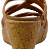 Skechers Women's Beverlee - Tiger Posse Wedge Sandal, Tan, 6 M US