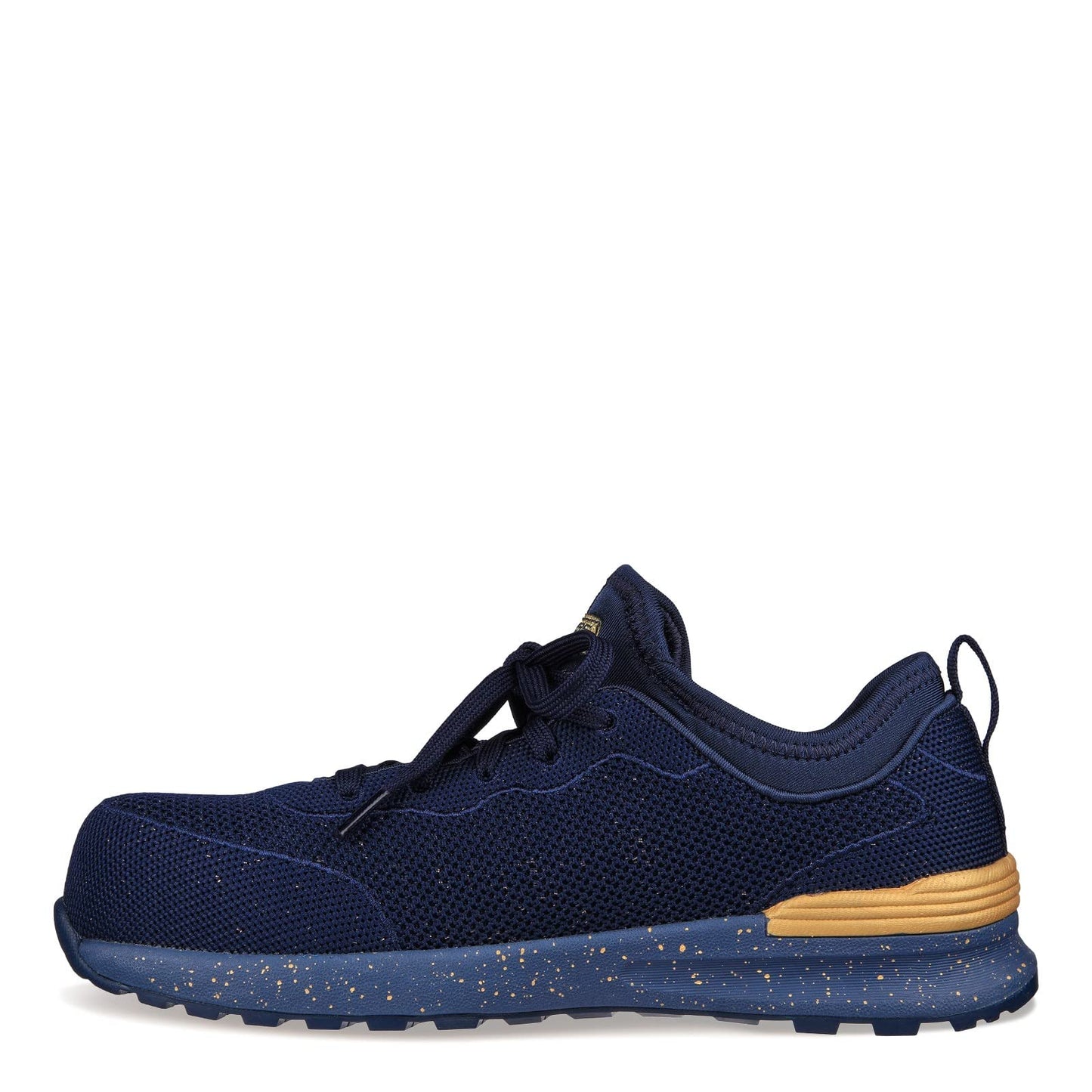 Skechers Bulkin – Balran Comp Toe Navy/Gold 6 B (M)