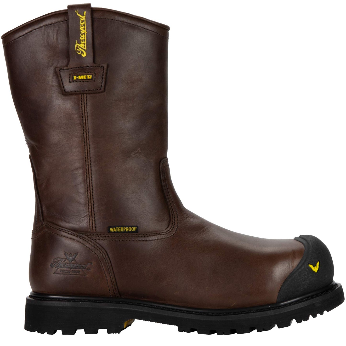 Thorogood Men's 804-4489 Wellington Metatarsal Guard I-MET2 Boot, Black Walnut - 13 M